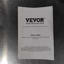 VEVOR Pool Fence, 4 x 108 FT Pool Fences for Inground Pools, Removable Safety Pool Fencing, Easy DIY Installation Swimming Pool Fence, 340gms Teslin PVC Pool Fence Mesh Protects Kids and Pets