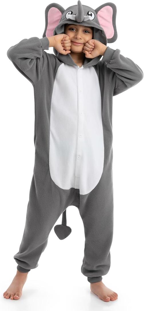 Spooktacular Creations Halloween Animal Costume Kids, Animal Jumpsuit for Toddler Halloween Dress Up Costume Party (8-10 Years)