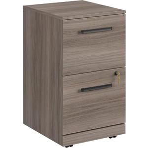 OfficeWorks by Sauder Affirm 2-Drawer Moblie File, L: 15.55'' x W: 19.45'' x H: 28.43'', Hudson Elm