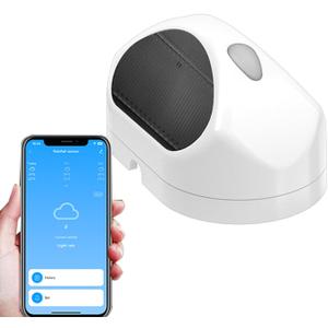 Wireless Rain Sensor Smart Rain Gauge, 45M Range IP65 Waterproof Rainfall Detector with 180/90 Mounting for Rain Gauge Outdoor, Work with app