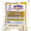 10oz Popcorn Machine Popcorn Packets - All-in-One Movie Theater Style Popcorn Kernels, Salt, and Oil Packs by Great Northern Popcorn (24 Case) (EXP 08/26/28)