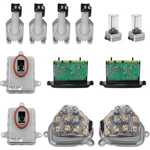 63117271901 63117271902 Xenon Ballast Bulb LED Module Diode Kit Right & Left Fit for BMW 5 Series M5 528i 535i 550i xDrive 2011-2013, 63127262731 63117316217 63117237647