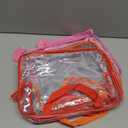 8 Pcs XL-Large Clear Toy Storage Bags with Zipper, Reusable PVC Waterproof Toy Organizer Bags with Portable Handle for Building Blocks, Puzzles, Board Games,and Travel Dust-Proof Storage (XL-Large)