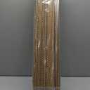 LazBlinds No Drill Bamboo Roman Shades, 35" W x 64" H, Star-Brown