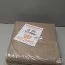 SHACOS Easy Jute 3x10 ft Washable Runner Rug Non Slip Low Pile Thin Durable Faux Jute Farmhouse Rug for Entryway Hallway Patio Kitchen Porch Indoor Outdoor Carpet, Brown