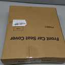 PETICON Waterproof Front Seat Car Cover, Full Protection Dog Car Seat Cover with Side Flaps, Nonslip Scratchproof Front Seat Cover Fits for Cars, Trucks, SUVs, Jeep