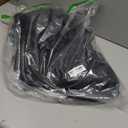 HolidayIdeas Fitted Black Tablecloths - 72 x 30 Inch - 2 Pack Rectangle Table Clothes for 6 Foot Tables, Polyester Fabric Table Cover for Trade Show, Craft Show, Parties, Birthday, Wedding