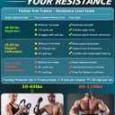 Twister Arm Exerciser, Adjustable Spring Workout Bar, Forearm Triceps Chest Inner Thigh Muscle Enhanced Exercise Strengthener, Upper Body Strength Builder Trainer, Home Fitness Equipment