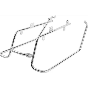 XFMT Motorcycle Chrome Hard Saddlebags Conversion Brackets Mount For Harley Dyna Street Bob Fat Bob Super Glide Low Rider 2008-2017