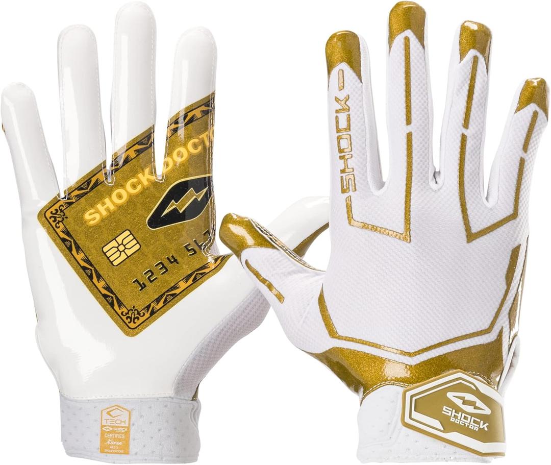 Shock Doctor SD20340 / SD20400 Adult (X-Large, White/Gold Card)