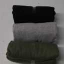 Gildan Men's Crew T-Shirts, Multipack, Style G1100, Black/Sport Grey/Military Green (3-Pack), X-Large