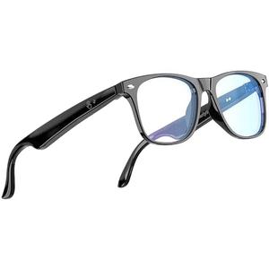 AI Smart Glasses, Bluetooth Glasses with 164 Translation, Anti-Blue Light Glasses for Men Women, 7 Day Ultra-Long Standby, UV Protection, Waterproof, Wireless Music & Calls, Voice Control Glasses