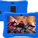 7 Inch Kids Tablet, Android Toddler Tablet, 32GB, WiFi, Educational Games + Parental Control, Kids Software Pre-Installed, Includes Kid-Proof Case, Dark Blue