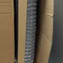 Pet Stairs Ramp with Seat, Dog Window Perch with Stairs and Storage, Dog Seat with Ramp Steps, Folding Pet Ramp for Dogs Cats, Bunk Bed Chair with Sofa Cushion for Bed Couch Office, Hold Up to 110 lbs (Grey)