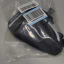 BV Strap-On Bike Bag with Reflective Material - Capacious Saddle Bag with Seperate Divider for Small Items & Room for All Your Essentials - Bike Pouch with Taillight Hanger for Maximum Safety (Large)