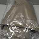 10' X 10' Pergola Shade Cover for Outdoor Retractable Durable Fabric Canopy Replacement Top Only, Sun Shade for Outside (Beige)