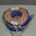 2 IN x 60FT Pool Backwash Hose Heavy Duty Drain Discharge Double PVC Layflat Hose with 2 Clamps, Weatherproof Burst Resistant for Water Transfer, Sump Pump, Pool Filter, Pool Drain (18.3M, Blue)