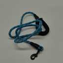 PETANK Rope Dog Leash 4 FT with Comfortable Padded Handle and Highly Reflective Threads for Small Medium Dogs (Blue, 4FT*2/ 5")