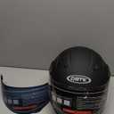 QST Motorcycle Helmet Matte Black. 2 XL