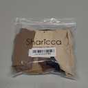 SHARICCA Seamless High Waisted Underwear for Women Cheeky Underwear Wave Edge No Show Bikini Panties Ribbed Panties Pack, Size L