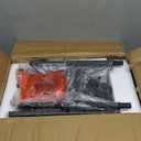 Slim Rolling Cart, 4-Tier Kitchen Storage Rolling Cart, Narrow Cart with Handle, Mobile Utility Cart for Small Space, Shelving Unit for Kitchen, Dining Room, Living Room, Home Office, Laundry Room