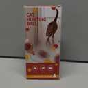 28-Inch Interactive Cat Play Mat with Automatic Rolling Ball – Motion-Activated Hide & Seek Toy for Indoor Cats