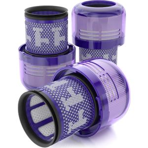 3 Filter Pack Compatible With Dyson V11, Torque Drive V11, Animal V11, Complete V11, Extra V15, Detect V15s - Vacuum Cleaner Replacement Parts by Apex Essentials