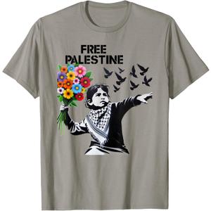 Free Palestine (EN) T-Shirt Large