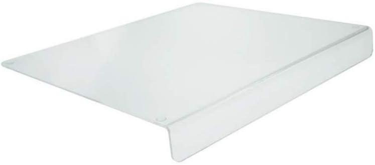 Acrylic Cutting Board for Kitchen with Lip, Non Slip cutting board (Clear Acrylic) by Wexbi, 24 x 18 inch
