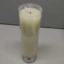 Core Flameless Large Pillar Candle – Cream LED Candle with Realistic Flickering Effect