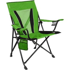 Kijaro XXL Dual Lock Portable Camping Chair - Supports Up to 400lbs - Enjoy The Outdoors in a Versatile Folding Sports & Outdoor Chair (Ireland Green)