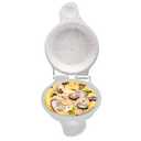GOOD LIVING Microwave Egg Muffin Breakfast Sandwich Pan for Eggs in a Minute or Less, Pack of 1
