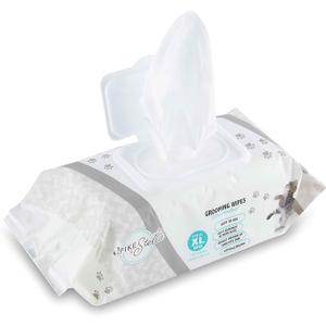 2 Packs 110 Pack Pet Grooming Wipes - Large & Extra-Large Sizes - Lavender, Aloe, & Unscented Variations - Hypoallergenic & Extra Durable - Perfect for Dogs & Cats, 8.6"x7.8"