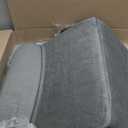 ENITYA Back Pillow for Bed Sitting Up,Reading Pillow with Armrests & Big Pockets for Adults,Upright Pillow for Resting,Watching TV,Nursing,Recovery,Gaming,Grey (Medium(5'1"-5'10"))