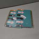 2 x Spiral Journal Notebook,A5 Hardcover Lined Journals for Women Girl 6 x 8.3 in,120 Pages Thick Paper,Cute College Ruled Writing Notebook for Gifts Office Work School(Cute Cat Claw)