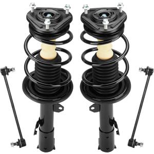 Front Strut Sway Bar Links for 2009-2013 Toyota Corolla Matrix 1.8L, Shock Absorbers Replace 572598 572597 4PCS