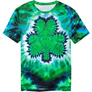 MAIHUN Mens St Patricks Day Shirts St Paddys Four Leaf Clover Shirt Shamrock Irish Holiday Tshirt (Green, L)