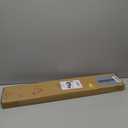 NKM bamboo spice rack, stove top shelf, over the stove shelf for back of stove, kitchen counter shelf for spice organization