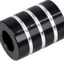 AUFER Driver Floorboard Outward Extension Driver Floorboard 1" Spacer Extenders Kit Compatible With For 2009-2024 Touring Electra Glides Road Glides Road Kings Street Glide 2009-2013 FL Trikes