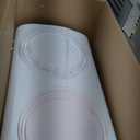 SaitiMade Set of 3 - White Round Cylinder Stands, High Strength PVC Pedestal Stands for Party, Wedding, Birthday, Baby shower Decoration - 23.6''(L), 29.5''(XL), 35.4''(XXL)