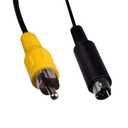 8-Pin mini DIN to RCA Male Connector (1.5m / 5FT) Compatible with YAESU FT-710 FT710 (5.5 Feet)