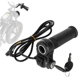 Full Throttle for Ridstar Q20 - PSLER 22MM Full Twist Throttle E Bike, Universal Throttle Grip for Electric Bike & Scooter