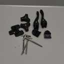 Truck Tonneau Cover Replacement and Accessories Part Kit for Hard Tri-fold & Quad-fold Truck Bed Cover Include Nut, T-Bolt and Tonneau Cover Clamp, 2X Rear Clamp