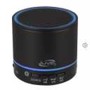 iLive - Portable Bluetooth Speaker - Black, Color Changing