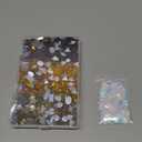 Sinyanail 950 Pcs Gradient 3 Colors Acrylic Large Sew on Rhinestones Setting Crystal Gems Diamond Stone 2 Holes Flatback Rhinestones for Jewelry Clothes Shoes Bag Costume (Yellow)