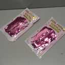 2 Pack Pink Party Decorations, 3.28 FT x 7.05 FT Pink Backdrop, Metallic Tinsel Backdrop Fringe Curtains Backdrop Curtains, Photo Backdrop Party Supplies Birthday Party Decorations