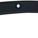 FATECIM Batwing Windshield Windscreen Trim with Rubber Gasket for Harley Touring Electra Street Tri Glide Ultra Limited 2014-2019 Gloss Black
