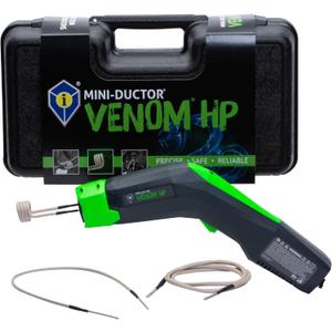 Induction Innovations - Mini-Ductor Venom HP (MDV-787) - Handheld Induction Heater with 3 Basic Coils, Rugged Carrier Case & Operations Manual to Safely Remove Nuts, Bolts, Bearings, & More