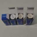 PUREPLUS XWF(NOT XWFE, NO Chips) Replacement for GE WR17X30702, GBE21, GDE21, GDE25, GFE24, GFE26, GNE21, GNE25, GNE27, GWE19, GYE18, CFE26 French Door & Side by Side Refrigerator Water Filter, 4Pack