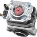 753-05440 Carburetor with Fuel Line Primer Bulb Valve Gasket for Cub Cadet CC4105 CC4125 CC4165 CC4175 ST4125 ST4175 String Trimmer Yard-Man YM4125CS YM4520 YM4570 MP475 WYL-240A